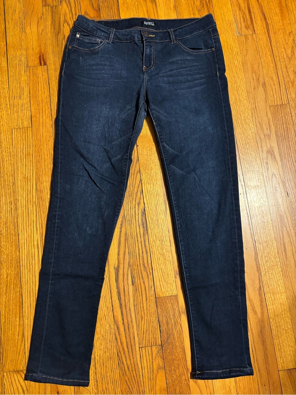 Celebrity Pink Dark Blue Skinny Jeans